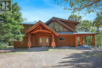 Rarely will one find a private 20 acre lakefront estate on Vancouver Island. Follow the winding shor...