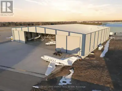 A rare, once-in-a-generation opportunity to own an aircraft hangar on a premium 2.6-acre freehold si...
