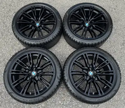 Wheels: Matte Black 19 Inch OEM Style 829M Fitment: G87 M2 / G80 M3 / G82-G83 M4 Competición Quantit...