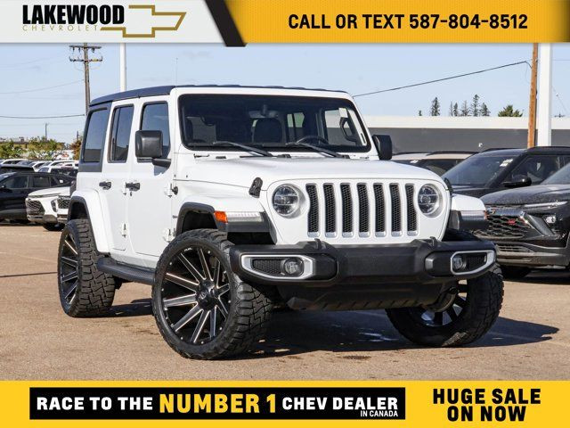 2018 Jeep Wrangler Unlimited 4x4 3.6L Auto in Cars & Trucks in Edmonton
