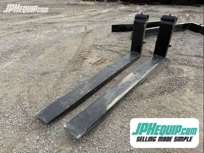 Pallet Forks Loose Set 96 inch long WE SHIP DIRECT TO YOU, USA, and Worldwide!! Financing Available...