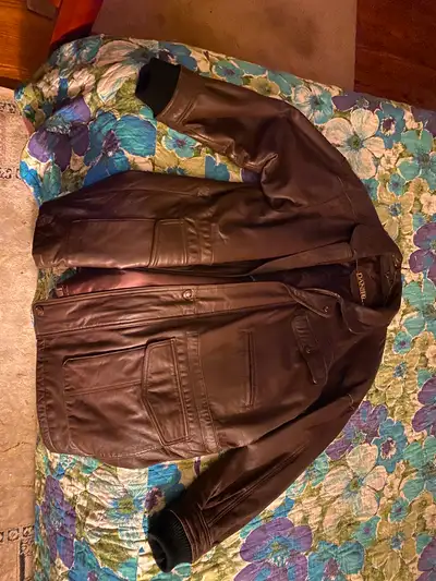 Leather jacket by danier (large), View more