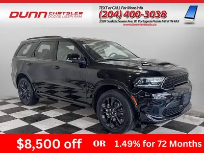 ===== 2026 Dodge Durango GT Plus AWD Blacktop | Bold Style Meets Everyday Capability in Portage la P...