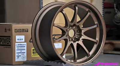 instock! CE28N 18x10.5 18 5x114.3 Bronze $6000, june 23, 2205 1 set in stock brand new in box. 416/3...