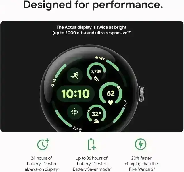 Google Pixel Watch 3, Watch 1 - 41mm LTE in General Electronics in City of Toronto - Image 2