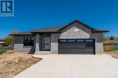 New bungalow being built in Petrolia close to park and arena. 3 bedrooms up and 2 finished down plus...