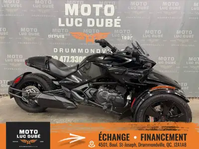 2022 Can-Am Spyder F3 SE6 Can-Am Spyder F3 SE6 2022 Seulement 5 883 KM Transmission semi-automatique...