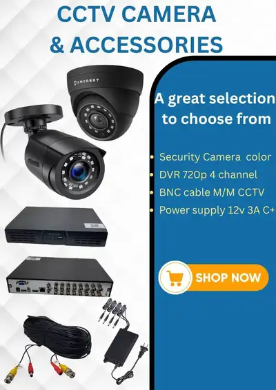 CCTV CAMERA & ACCESSORIES, View more