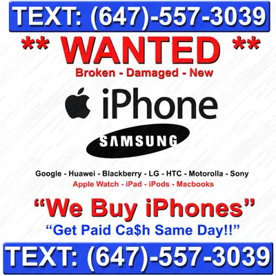 We Buy Broken Cracked New iPhones for Cash, View more
