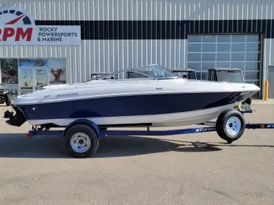 WAS $24,900, NOW $21,900 or Finance for $131 Bi-Weekly OAC! New prop. Sharp eye catching boat in ver...