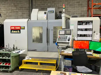AWEA BM-1600 CNC VERTICAL MACHINING CENTER, View more