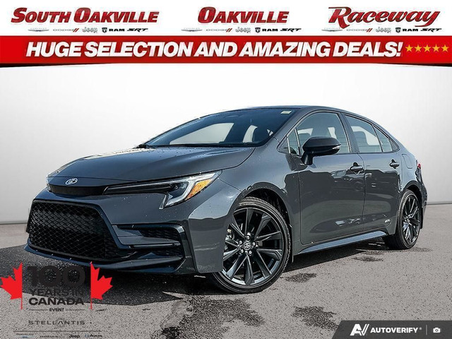 2025 Toyota Corolla Hybrid SE | LOW KMS | CARPLAY | SUNROOF | HE in Cars & Trucks in Oakville / Halton Region