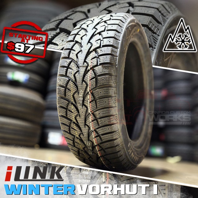 BRAND NEW 16 INCH WINTER TIRES!! M+S RATED! 205/55R16 only 97