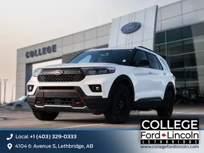 College Ford Lincolns 2023 Ford Explorer Timberline is equipped with a 10-Speed Automatic Transmissi...