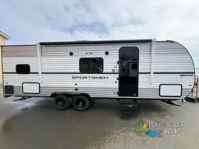 KZ Sportsmen Classic travel trailer 240BH highlights: Bunk Beds Booth Dinette Two Burner Cooktop Fro...