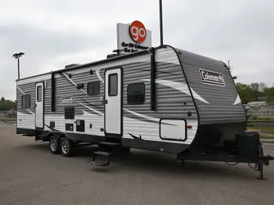 The 2018 Lantern 300TQ is a spacious and versatile toy hauler travel trailer designed for families a...