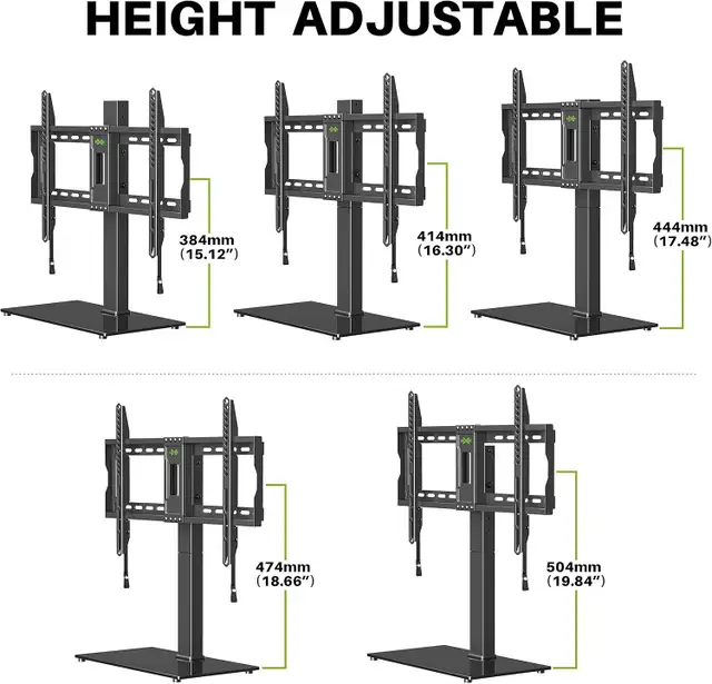 UNIVERSAL TABLE TOP TV STAND FOR 32" TO 70" in General Electronics in City of Toronto - Image 6