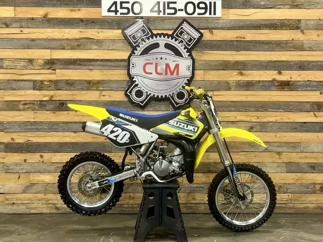 2021 Suzuki RM 85 + 14''&17'' WHEELS + 2 STROKES + YOUTH-KIDS MX in Dirt Bikes & Motocross in Ottawa - Image 6
