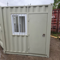 8FT AND 9FT NEW OFFICE CONTAINERS WITH WINDOW AND DOOR