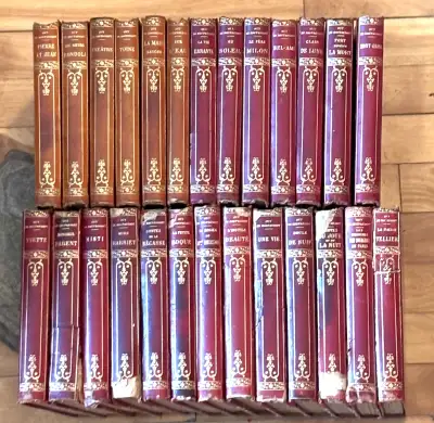 Œuvres illustrées - Guy de Maupassant - 20 volumes - Circa 1905, View more