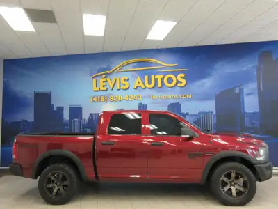 RAM 1500 2021 WARLOCK V8 5.7 LITRES HEMI CREW-CAB BOITE 5.7 PIEDS 4X4 TOUT ÉQUIPÉ / CAMÉRA DE RECUL...