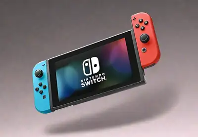 Nintendo Switch Console Neon Blue & Neon Red JoyCon (Open Box) Play anytime, anywhere with the iconi...