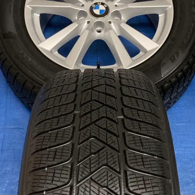 2017 BMW X5 OEM 18" Rims & Run-Flat Winter Tires *90%* in Tires & Rims in Markham / York Region - Image 8
