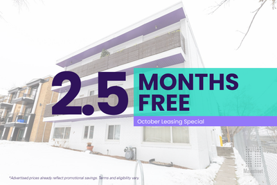 West 17 Apartments is professionally managed by Mainstreet Equity Free Early Move-In! Calgary* Move-...