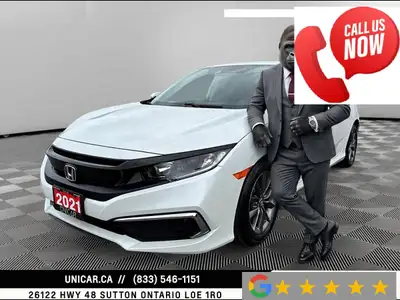 2021 Honda Civic EX Safety Certification Included Financing & Warranty Options Available ___________...