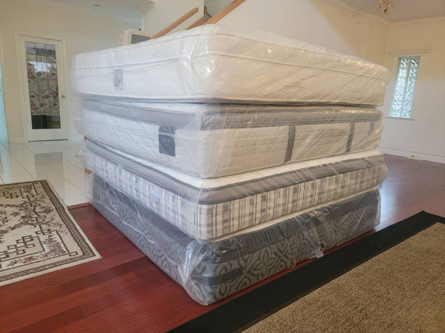 ⚜️ LIGHTLY KING QUEEN DOUBLE AND SINGLE SIZE USED MATTRESSES FOR in Beds & Mattresses in Delta/Surrey/Langley - Image 3
