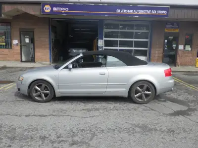 Comes with a SAFETY Enjoy top-down driving in this beautiful 2006 Audi A4 Cabriolet. This elegant lu...