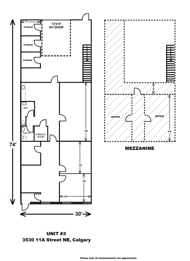 Office/Warehouse Commercial & Office Space for Rent Calgary Kijiji