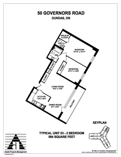 NEWLY RENOVATED 2 BEDROOM  1000 SQUARE FEET IN DUNDAS!, View more
