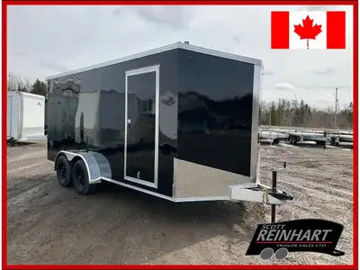 2026 XCel Trailers 7x16 Plus V-Nose All Aluminum Cargo Trailer 7000LB GVWR, 2 3500LB Spring Drop Axl...