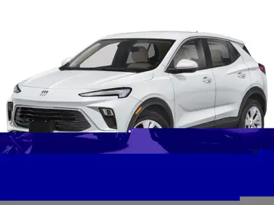 Experience the elegance of the new 2025 Buick Encore GX Preferred, graced with a sophisticated white...