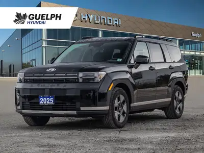 Now available at Guelph Hyundai, this bold and distinctive 2026 Hyundai Santa Fe Hybrid Preferred AW...