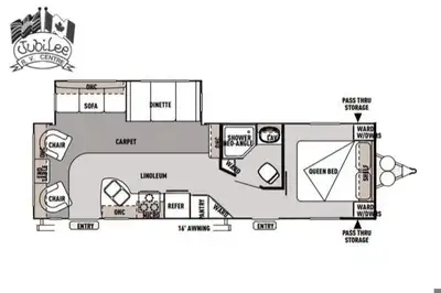 2014 Wildwood 27RLSS Spacious and well-equipped travel trailer designed for comfort and reliability....