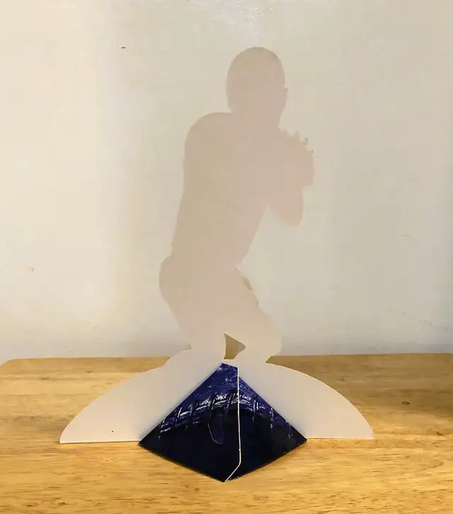 2001 Peyton Manning Cardboard Standup in Arts & Collectibles in Calgary - Image 4