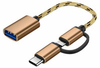 New Micro USB, OR Type-C to USB 3.0 OTG adapter