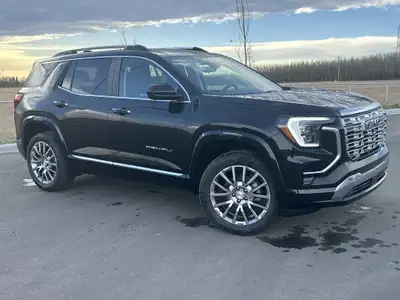 AMVIC Licensed Dealer 2026 GMC Terrain Denali AWD Exterior: Ebony Twilight Metallic Interior: After...