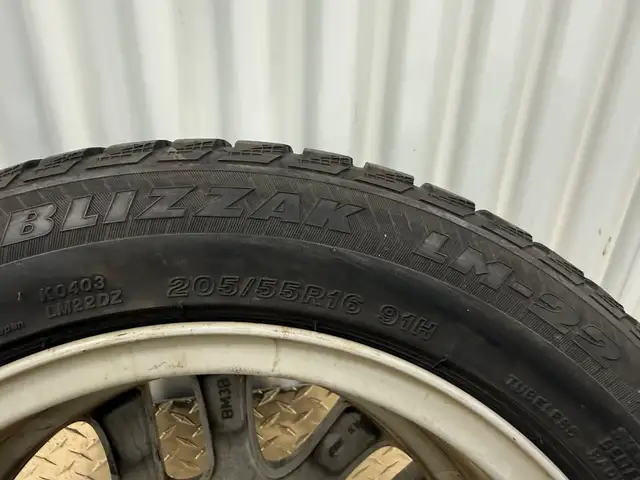 OEM BMW rims with Tires 205/55 R16 in Tires & Rims in Mississauga / Peel Region - Image 7