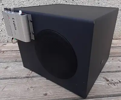 Klipsch Sub Box & Lvpin Amplifier, View more