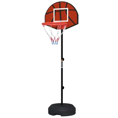 Soozier 3-5ft Basketball Hoop and Stand with Magenic Dartboard a, View more