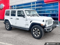 Clean CarFax, Beautiful Bright White 2023 Jeep Wrangler Sahara 4X4, 8-Speed Automatic, Fuel Efficien... (image 7)