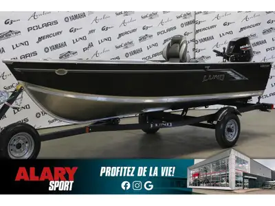 Welcome to Alary Sport Ontario Lund 1400 FURY TILLER 2026 Ce bateau de pêche LUND 1400 FURY TILLER 2...