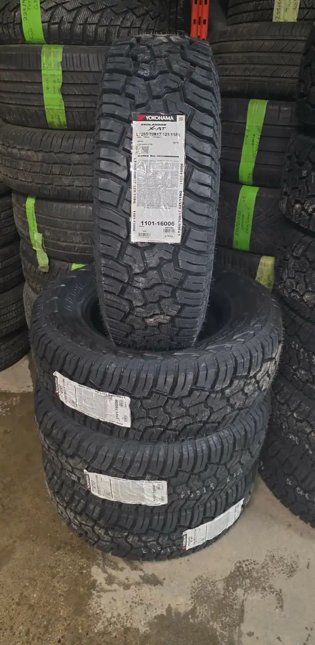 TRUCK SPECIAL! BRAND NEW LT265/70R17 YOKOHAMA GEOLANDAR X-AT in Tires & Rims in Markham / York Region - Image 2