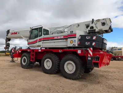 2002 Linkbelt RTC80100 100 Ton Rough Terrain Crane HRS: 17,090 Engine: Detroit Series 40 40---150 ft...