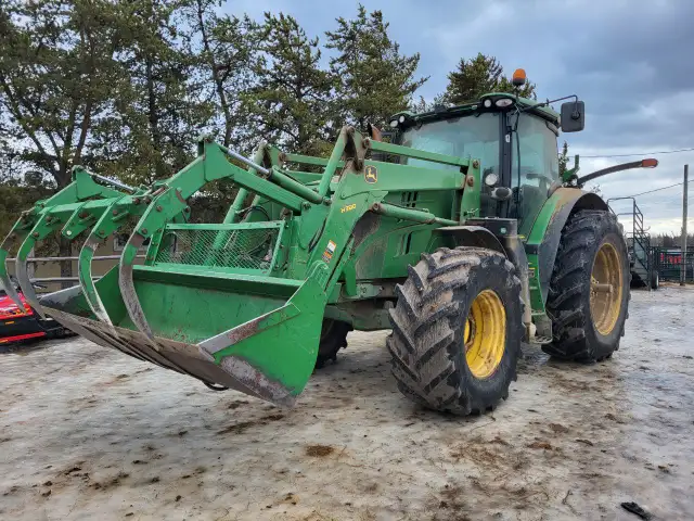 John Deere 6170R with H380 loader in Farming Equipment in St. Albert - Image 2