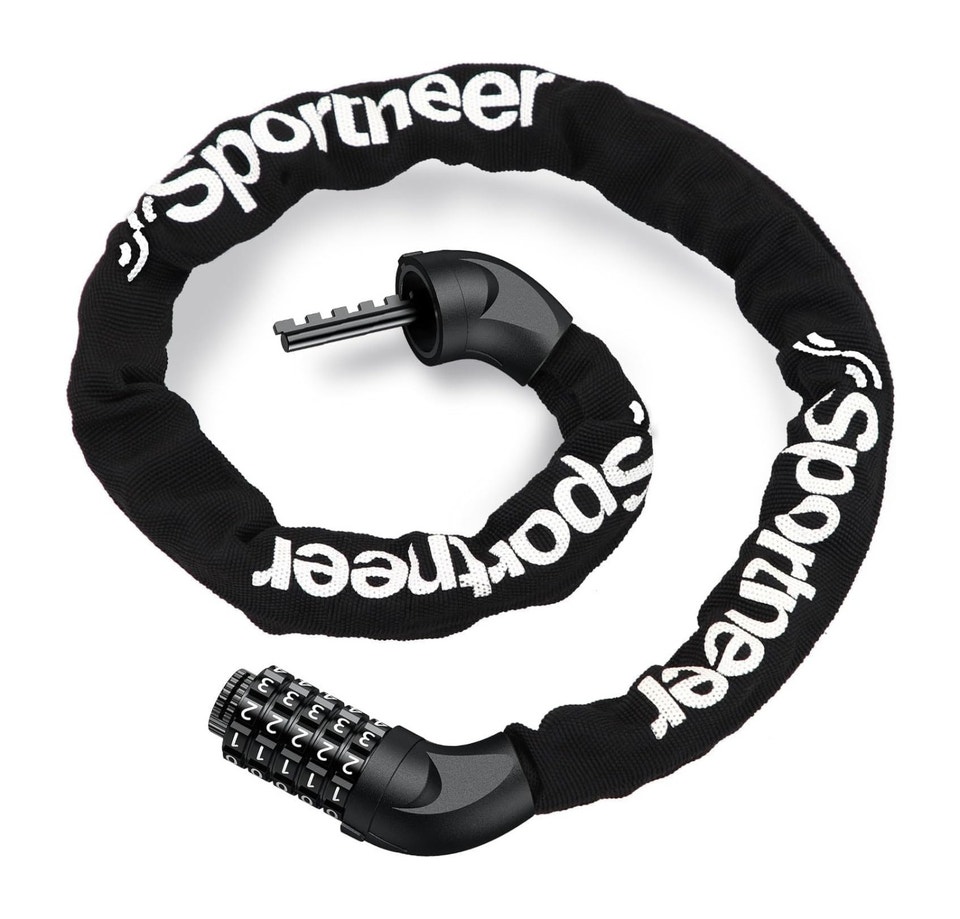 Bike Chain Lock - 5-Digit Combo - Big Savings · Ships Free | Clothing ...
