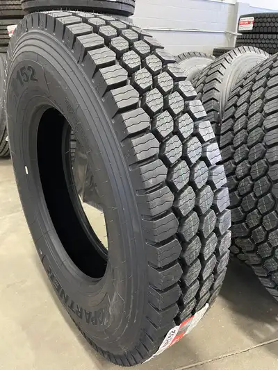 New 11R24.5 COPARTNER CP152 drive tire All Steel Radial Independent three-groove four-block mixed se...